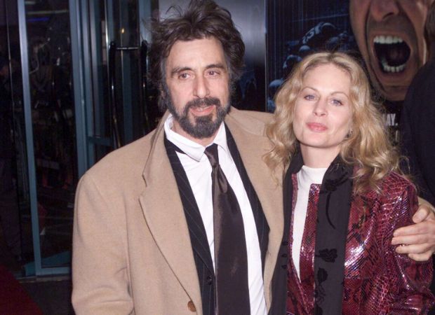 Al Pacino and his former partner, Beverly D'Anton. 